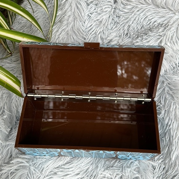 Art and fashion collide. Kim Dalzell purse. Lucite. Signed by artist. … - Picture 11 of 12